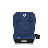 Scaun auto i-Size, Lionelo, Neal, Spatar reglabil in 4 pozitii, Tetiera in 10 pozitii, Suport sticla inclus, 15-36 Kg, 100-150 cm, Cu Isofix, Conform ECE R129, Albastru