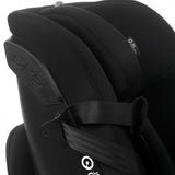 Scaun auto, Jane, Iflow I-Size, Rotire 360 grade, 40 - 105 cm, Cu Isofix si picior stabilizator, Protectie superioara in caz de impact lateral - SPS, Conform cu standardul european de securitate ECE R129, Matt Black