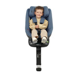 Scaun auto, Jane, Iflow I-Size, Rotire 360 grade, 40 - 105 cm, Cu Isofix si picior stabilizator, Protectie superioara in caz de impact lateral - SPS, Conform cu standardul european de securitate ECE R129, Matt Black