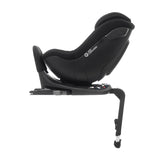 Scaun auto, Jane, Iflow I-Size, Rotire 360 grade, 40 - 105 cm, Cu Isofix si picior stabilizator, Protectie superioara in caz de impact lateral - SPS, Conform cu standardul european de securitate ECE R129, Matt Black