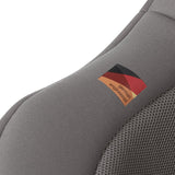 Scaun auto, Jane, Iflow I-Size, Rotire 360 grade, 40 - 105 cm, Cu Isofix si picior stabilizator, Protectie superioara in caz de impact lateral - SPS, Conform cu standardul european de securitate ECE R129, Matt Gray
