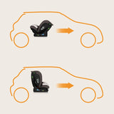 Scaun auto, Lionelo, Aart i-Size, Cu spatar inclinabil in 4 pozitii, Cu tetiera reglabila in 13 pozitii, 0-36 Kg, 40-150 cm, Cu centura siguranta in 3 puncte, Conform cu ECE R129/03, Bej