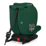 Scaun auto, Lionelo, Bastiaan i-Size, 4 in 1, Protectie laterala, Cu spatar inclinabil in 4 pozitii, Cu tetiera reglabila in 7 pozitii, Rotire 360 grade, Top Tether, 0-36 Kg, 40-150 cm, Cu Isofix, Conform cu ECE R129/03, Verde