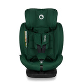 Scaun auto, Lionelo, Bastiaan i-Size, 4 in 1, Protectie laterala, Cu spatar inclinabil in 4 pozitii, Cu tetiera reglabila in 7 pozitii, Rotire 360 grade, Top Tether, 0-36 Kg, 40-150 cm, Cu Isofix, Conform cu ECE R129/03, Verde