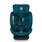 Scaun auto, Lionelo, Bastiaan i-Size, 4 in 1, Protectie laterala, Cu spatar inclinabil in 4 pozitii, Cu tetiera reglabila in 7 pozitii, Rotire 360 grade, Top Tether, 0-36 Kg, 40-150 cm, Cu Isofix, Conform cu ECE R129/03, Albastru Indigo