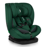 Scaun auto, Lionelo, Bastiaan i-Size, 4 in 1, Protectie laterala, Cu spatar inclinabil in 4 pozitii, Cu tetiera reglabila in 7 pozitii, Rotire 360 grade, Top Tether, 0-36 Kg, 40-150 cm, Cu Isofix, Conform cu ECE R129/03, Verde