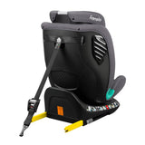 Scaun auto, Lionelo, Bastiaan One i-Size, 4 in 1, Protectie laterala, Cu spatar inclinabil in 4 pozitii, Cu tetiera reglabila in 13 pozitii, Rotire 360 grade, Top Tether, 0-36 Kg, 40-150 cm, Cu Isofix, Conform cu ECE R129, Gri