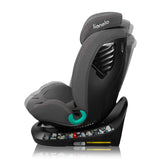 Scaun auto, Lionelo, Bastiaan One i-Size, 4 in 1, Protectie laterala, Cu spatar inclinabil in 4 pozitii, Cu tetiera reglabila in 13 pozitii, Rotire 360 grade, Top Tether, 0-36 Kg, 40-150 cm, Cu Isofix, Conform cu ECE R129, Roz