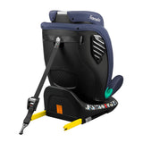 Scaun auto, Lionelo, Bastiaan One i-Size, 4 in 1, Protectie laterala, Cu spatar inclinabil in 4 pozitii, Cu tetiera reglabila in 13 pozitii, Rotire 360 grade, Top Tether, 0-36 Kg, 40-150 cm, Cu Isofix, Conform cu ECE R129, Albastru