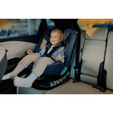 Scaun auto, Lionelo, Bastiaan One i-Size, 4 in 1, Protectie laterala, Cu spatar inclinabil in 4 pozitii, Cu tetiera reglabila in 13 pozitii, Rotire 360 grade, Top Tether, 0-36 Kg, 40-150 cm, Cu Isofix, Conform cu ECE R129, Gri
