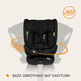 Scaun auto, Lionelo, Braam Air, i-Size, 0-36 Kg, 40-150 cm, Cu isofix si picior de fixare, Protectie laterala, Rotire 360 grade, Ajustare spatar in 5 pozitii, Tetiera reglabila in 14 trepte, Tehnologie de ventilatie Air Flow, Conform cu R129, Gri
