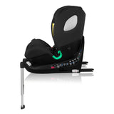 Scaun auto, Lionelo, Braam Air, i-Size, 0-36 Kg, 40-150 cm, Cu isofix si picior de fixare, Protectie laterala, Rotire 360 grade, Ajustare spatar in 5 pozitii, Tetiera reglabila in 14 trepte, Tehnologie de ventilatie Air Flow, Conform cu R129, Gri