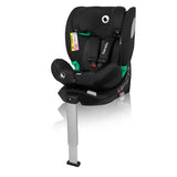 Scaun auto, Lionelo, Braam Air, i-Size, 0-36 Kg, 40-150 cm, Cu isofix si picior de fixare, Protectie laterala, Rotire 360 grade, Ajustare spatar in 5 pozitii, Tetiera reglabila in 14 trepte, Tehnologie de ventilatie Air Flow, Conform cu R129, Gri