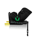 Scaun auto, Lionelo, Harmony i-Size, Rotire 360 grade, Protectie laterala, Cu spatar reglabil in 5 pozitii, Cu tetiera reglabila in 12 pozitii, 0-36 Kg, 40-150 cm, Cu Isofix, Husa din bambus, Conform cu ECE R129, Negru