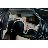 Scaun auto, Lionelo, Harmony i-Size, Rotire 360 grade, Protectie laterala, Cu spatar reglabil in 5 pozitii, Cu tetiera reglabila in 12 pozitii, 0-36 Kg, 40-150 cm, Cu Isofix, Husa din bambus, Conform cu ECE R129, Gri inchis