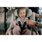 Scaun auto, Lionelo, Harmony i-Size, Rotire 360 grade, Protectie laterala, Cu spatar reglabil in 5 pozitii, Cu tetiera reglabila in 12 pozitii, 0-36 Kg, 40-150 cm, Cu Isofix, Husa din bambus, Conform cu ECE R129, Negru