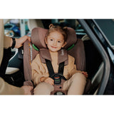 Scaun auto, Lionelo, Harmony i-Size, Rotire 360 grade, Protectie laterala, Cu spatar reglabil in 5 pozitii, Cu tetiera reglabila in 12 pozitii, 0-36 Kg, 40-150 cm, Cu Isofix, Husa din bambus, Conform cu ECE R129, Gri inchis