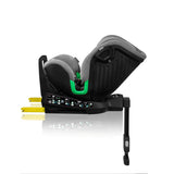 Scaun auto, Lionelo, Harmony i-Size, Rotire 360 grade, Protectie laterala, Cu spatar reglabil in 5 pozitii, Cu tetiera reglabila in 12 pozitii, 0-36 Kg, 40-150 cm, Cu Isofix, Husa din bambus, Conform cu ECE R129, Gri deschis