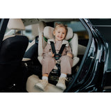 Scaun auto, Lionelo, Harmony i-Size, Rotire 360 grade, Protectie laterala, Cu spatar reglabil in 5 pozitii, Cu tetiera reglabila in 12 pozitii, 0-36 Kg, 40-150 cm, Cu Isofix, Husa din bambus, Conform cu ECE R129, Gri inchis