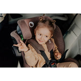 Scaun auto, Lionelo, Harmony i-Size, Rotire 360 grade, Protectie laterala, Cu spatar reglabil in 5 pozitii, Cu tetiera reglabila in 12 pozitii, 0-36 Kg, 40-150 cm, Cu Isofix, Husa din bambus, Conform cu ECE R129, Gri inchis