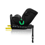 Scaun auto, Lionelo, Harmony i-Size, Rotire 360 grade, Protectie laterala, Cu spatar reglabil in 5 pozitii, Cu tetiera reglabila in 12 pozitii, 0-36 Kg, 40-150 cm, Cu Isofix, Husa din bambus, Conform cu ECE R129, Gri inchis