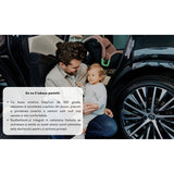 Scaun auto, Lionelo, Harmony i-Size, Rotire 360 grade, Protectie laterala, Cu spatar reglabil in 5 pozitii, Cu tetiera reglabila in 12 pozitii, 0-36 Kg, 40-150 cm, Cu Isofix, Husa din bambus, Conform cu ECE R129, Gri inchis