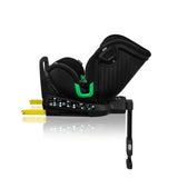 Scaun auto, Lionelo, Harmony i-Size, Rotire 360 grade, Protectie laterala, Cu spatar reglabil in 5 pozitii, Cu tetiera reglabila in 12 pozitii, 0-36 Kg, 40-150 cm, Cu Isofix, Husa din bambus, Conform cu ECE R129, Negru