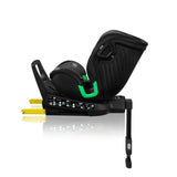 Scaun auto, Lionelo, Harmony i-Size, Rotire 360 grade, Protectie laterala, Cu spatar reglabil in 5 pozitii, Cu tetiera reglabila in 12 pozitii, 0-36 Kg, 40-150 cm, Cu Isofix, Husa din bambus, Conform cu ECE R129, Gri inchis