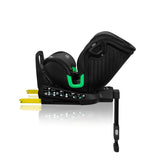 Scaun auto, Lionelo, Harmony i-Size, Rotire 360 grade, Protectie laterala, Cu spatar reglabil in 5 pozitii, Cu tetiera reglabila in 12 pozitii, 0-36 Kg, 40-150 cm, Cu Isofix, Husa din bambus, Conform cu ECE R129, Gri inchis