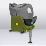 Scaun auto, Lionelo, i-Size Braam, 0-36 Kg, 40-150 cm, Cu isofix si picior de fixare, Protectie laterala, Rotire 360 grade, Ajustare spatar in 5 pozitii, Tetiera reglabila in 14 trepte, Conform cu standardul european de securitate R129, Gri