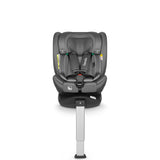 Scaun auto, Lionelo, i-Size Braam, 0-36 Kg, 40-150 cm, Cu isofix si picior de fixare, Protectie laterala, Rotire 360 grade, Ajustare spatar in 5 pozitii, Tetiera reglabila in 14 trepte, Conform cu standardul european de securitate R129, Gri