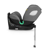 Scaun auto, Lionelo, i-Size Braam, 0-36 Kg, 40-150 cm, Cu isofix si picior de fixare, Protectie laterala, Rotire 360 grade, Ajustare spatar in 5 pozitii, Tetiera reglabila in 14 trepte, Conform cu standardul european de securitate R129, Gri