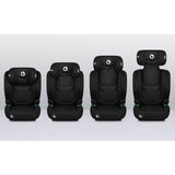 Scaun auto, Lionelo, i-Size Igo, 100- 150 cm, Cu isofix, Protectie laterala, Ajustare spatar in 2 pozitii, Tetiera Tri-Guard reglabila in 11 pozitii, Conform cu standardul european de securitate R129, Negru