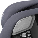 Scaun auto, Lionelo, i-Size Igo, 100- 150 cm, Cu isofix, Protectie laterala, Ajustare spatar in 2 pozitii, Tetiera Tri-Guard reglabila in 11 pozitii, Conform cu standardul european de securitate R129, Gri