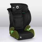 Scaun auto, Lionelo, i-Size Igo, 100- 150 cm, Cu isofix, Protectie laterala, Ajustare spatar in 2 pozitii, Tetiera Tri-Guard reglabila in 11 pozitii, Conform cu standardul european de securitate R129, Negru