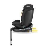 Scaun auto, Lionelo, i-Size Navy, 0-36 Kg, 40-150 cm, Cu isofix si picior de fixare, Protectie laterala, Rotire 360 grade, Ajustare spatar in 4 pozitii, Tetiera reglabila in 11 trepte, Conform cu R129, Negru/Roz