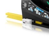 Scaun auto, Lionelo, i-Size Navy, 0-36 Kg, 40-150 cm, Cu isofix si picior de fixare, Protectie laterala, Rotire 360 grade, Ajustare spatar in 4 pozitii, Tetiera reglabila in 11 trepte, Conform cu R129, Negru/Roz