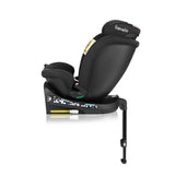 Scaun auto, Lionelo, i-Size Navy, 0-36 Kg, 40-150 cm, Cu isofix si picior de fixare, Protectie laterala, Rotire 360 grade, Ajustare spatar in 4 pozitii, Tetiera reglabila in 11 trepte, Conform cu R129, Negru/Roz