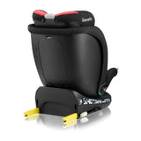 Scaun auto, Lionelo, i-Size Navy, 0-36 Kg, 40-150 cm, Cu isofix si picior de fixare, Protectie laterala, Rotire 360 grade, Ajustare spatar in 4 pozitii, Tetiera reglabila in 11 trepte, Conform cu R129, Negru/Rosu