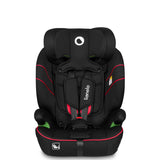 Scaun auto, Lionelo, Levi i-Size, Universal, Instalare FWF, Cu tetiera reglabila in 10 pozitii, Cu spatar detasabil, 76-150 cm, Conform cu R129, Negru