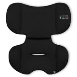 Scaun auto, Lionelo, Levi i-Size, Universal, Instalare FWF, Cu tetiera reglabila in 10 pozitii, Cu spatar detasabil, 76-150 cm, Conform cu R129, Negru