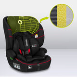 Scaun auto, Lionelo, Levi i-Size, Universal, Instalare FWF, Cu tetiera reglabila in 10 pozitii, Cu spatar detasabil, 76-150 cm, Conform cu R129, Negru