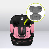 Scaun auto, Lionelo, Levi i-Size, Universal, Instalare FWF, Cu tetiera reglabila in 10 pozitii, Cu spatar detasabil, 76-150 cm, Conform cu R129, Roz