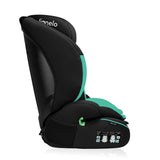 Scaun auto, Lionelo, Levi i-Size, Universal, Instalare FWF, Cu tetiera reglabila in 10 pozitii, Cu spatar detasabil, 76-150 cm, Conform cu R129, Verde