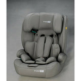 Scaun auto, FreeON, Uran, Pentru copii, I-Size, 76 - 150 cm/ 1 - 12 ani, Cu tetiera reglabila in 14 pozitii, Conform cu standardul european de securitate ECE R129, Khaki Grey