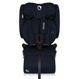Scaun auto pliabil, Lionelo, Nelly, i-Size, 76- 150 cm, Tetiera reglabila in 15 pozitii, Spatar reglabil in 4 pozitii, Sisteme de fixare Isofix si Top Tether, Sezut lat si confortabil, Conform cu ECE R129, Albastru