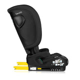 Scaun auto pliabil, Lionelo, Nelly, i-Size, 76- 150 cm, Tetiera reglabila in 15 pozitii, Spatar reglabil in 4 pozitii, Sisteme de fixare Isofix si Top Tether, Sezut lat si confortabil, Conform cu ECE R129, Negru