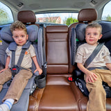 Scaun auto pliabil, Lionelo, Nelly, i-Size, 76- 150 cm, Tetiera reglabila in 15 pozitii, Spatar reglabil in 4 pozitii, Sisteme de fixare Isofix si Top Tether, Sezut lat si confortabil, Conform cu ECE R129, Negru