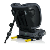 Scaun auto pliabil, Lionelo, Nelly, i-Size, 76- 150 cm, Tetiera reglabila in 15 pozitii, Spatar reglabil in 4 pozitii, Sisteme de fixare Isofix si Top Tether, Sezut lat si confortabil, Conform cu ECE R129, Gri