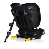 Scaun auto pliabil, Lionelo, Nelly, i-Size, 76- 150 cm, Tetiera reglabila in 15 pozitii, Spatar reglabil in 4 pozitii, Sisteme de fixare Isofix si Top Tether, Sezut lat si confortabil, Conform cu ECE R129, Albastru